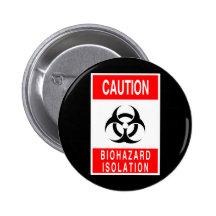 Símbolo del Biohazard Pins