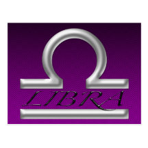 Símbolo del libra tarjetas postales