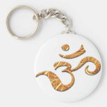 Símbolo del ohmio en el bronce (llavero)
