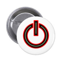 Símbolo del poder pin
