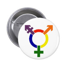 Símbolo del transexual pin