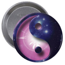 Símbolo del universo de Yin y de Yang Pins