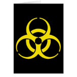 Símbolo nuclear tarjeton