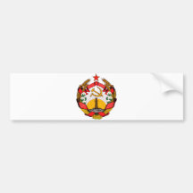 Símbolo oficial de la heráldica de Azerbaijan del  Pegatina De Parachoque