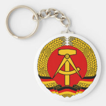 Símbolo oficial de la heráldica de la Alemania Ori Llaveros Personalizados