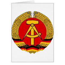 Símbolo oficial de la heráldica de la Alemania Ori Felicitacion