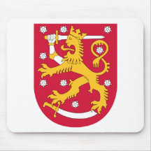 Símbolo oficial de la heráldica del escudo de arma tapete de ratón