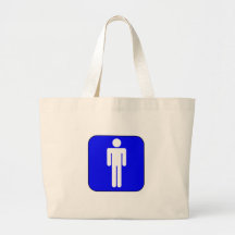 Símbolo para hombre bolsas