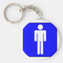 Símbolo para hombre llaveros