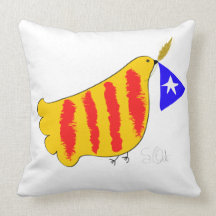 Símbolo patriótico, paloma de la libertad de Catal Almohadas