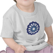Símbolo rueda wheel camisetas