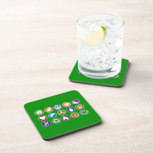 Símbolos de Eco Posavasos De Bebidas
