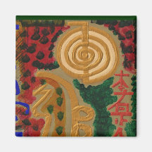 Símbolos de USUI REIKI Iman De Frigorífico