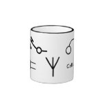 Símbolos eléctricos para la taza del equipo de rad
