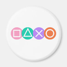 Símbolos fundamentales del juego iman para frigorífico