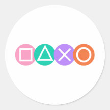 Símbolos fundamentales del juego pegatinas  