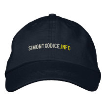 Simontxodice del bordada de Gorra Gorras Bordadas