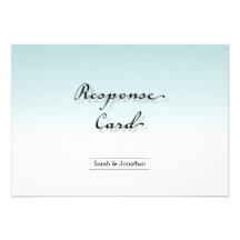 Simple quebradizo limpio de la tarjeta de RSVP de  Invitación