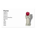 SimpleAppleColumn061210Shadows, nombre, dirigen 1… Plantillas De Tarjeta De Negocio