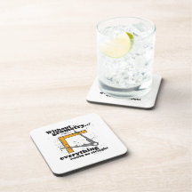Sin geometría, todo sería recto posavasos de bebidas