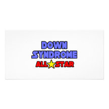 Síndrome de Down All Star Tarjetas Personales Con Fotos