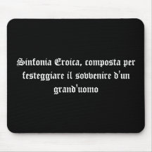 Sinfonia Eroica Alfombrillas De Ratón
