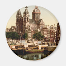 Sint Nicolaaskerk Amsterdam Imán Para Frigorífico