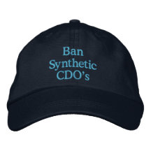 Sintético CDO de la prohibición Gorra De Béisbol Bordada