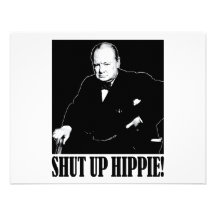 ¡Sir Winston Churchill dice encierrado al Hippie! Invitación