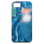 Sirena con el caso brillante del iPhone 5 de la pe cárcasas casemate