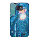 Sirena con la caja brillante de la galaxia de Sams cárcasas casemate