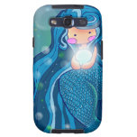 Sirena con la caja brillante de la galaxia de Sams cárcasas casemate