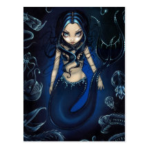 "Sirena" de la postal profunda