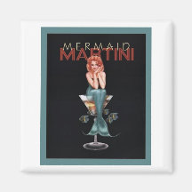 Sirena Martini Imanes De Nevera