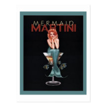 Sirena Martini Tarjetas Postales