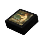 Sirena por el Waterhouse de JW, arte de la mitolog Cajas De Regalo