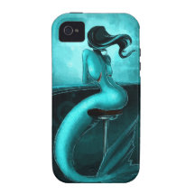 Sirena solitaria iPhone 4/4S funda
