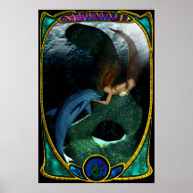 Sirena y amigo posters