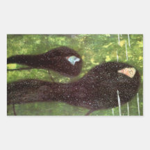 Sirenas de Gustavo Klimt Etiqueta