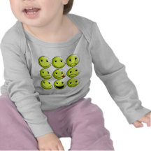 Sistema de smiley camiseta