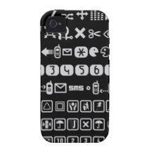 Sistemas del icono Case-Mate iPhone 4 carcasa