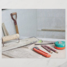 Sitio de la renovación tarjetas publicitarias