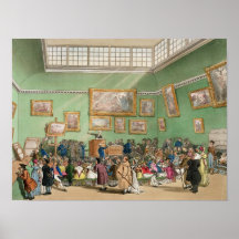Sitio de la subasta de Christie, aquatinted por J. Impresiones