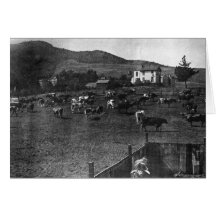 Sitio de Parnassus, 1892 - tarjeta de nota