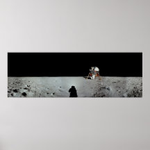 Sitio lunar de Apolo 11 Landind Poster