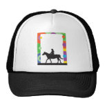 Situación del caballo gorro de camionero