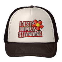 Situación pasada del hippy gorras