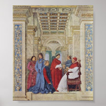 Sixto IV por Melozzo DA Forli (1477) Impresiones