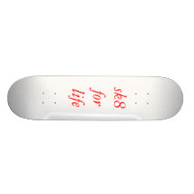 sk8 para la vida patín