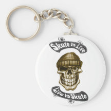 skate to live-keychain/schüsselanhänger schlüsselband